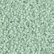 Miyuki delica beads 15/0 - Opaque light mint DBS-1496